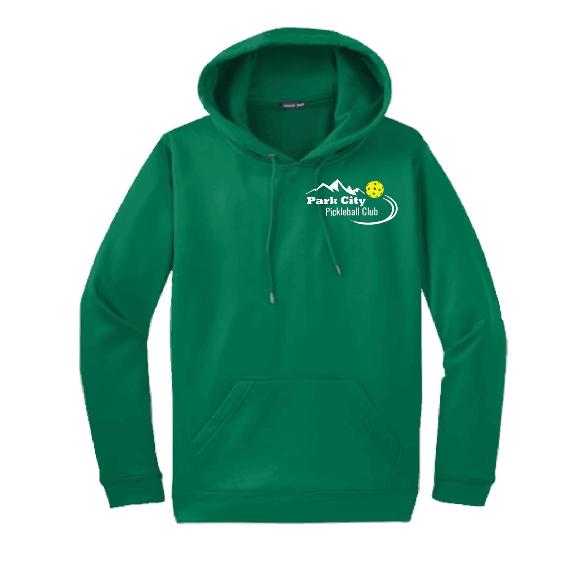 Park City Pickleball Club (White Words) | Unisex Hoodie Pickleball Sweatshirt | 50% Cotton 50% Polyester