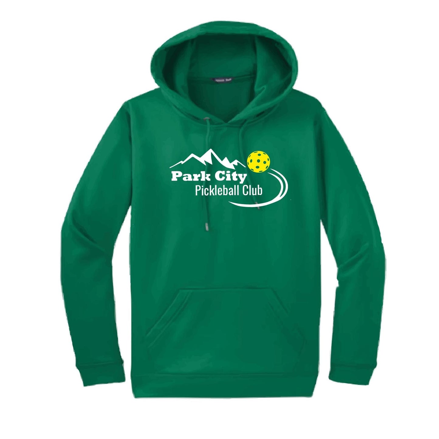 Park City Pickleball Club (White Words) | Unisex Hoodie Pickleball Sweatshirt | 50% Cotton 50% Polyester