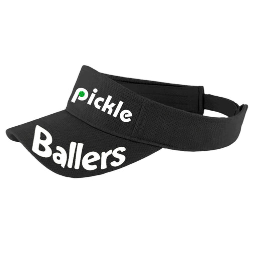 Pickle Ballers | Pickleball Visors | Moisture Wicking 100% Polyester