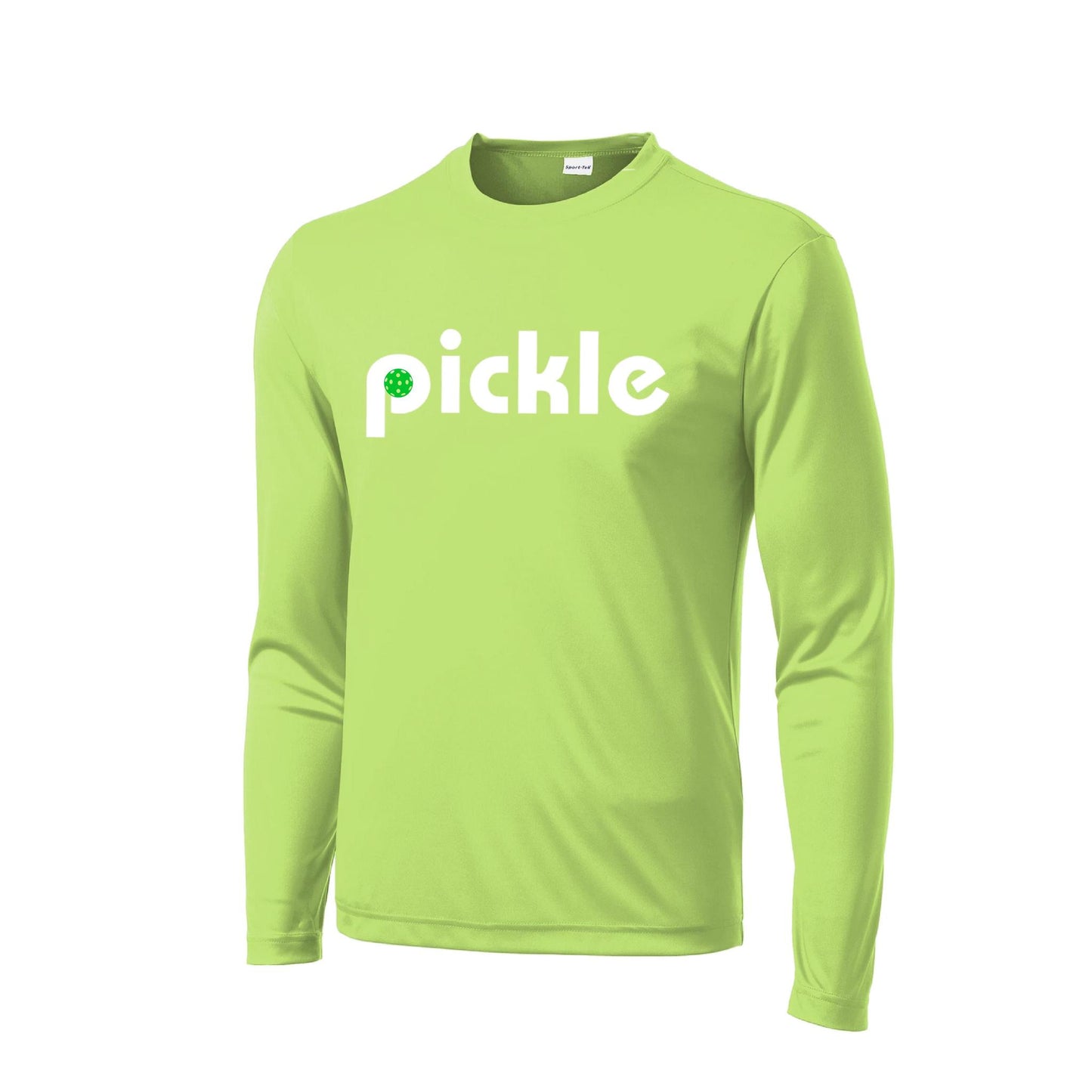 Pickle (Custom) | Men's Long Sleeve Athletic Performance T-Shirt | 100% Polyester