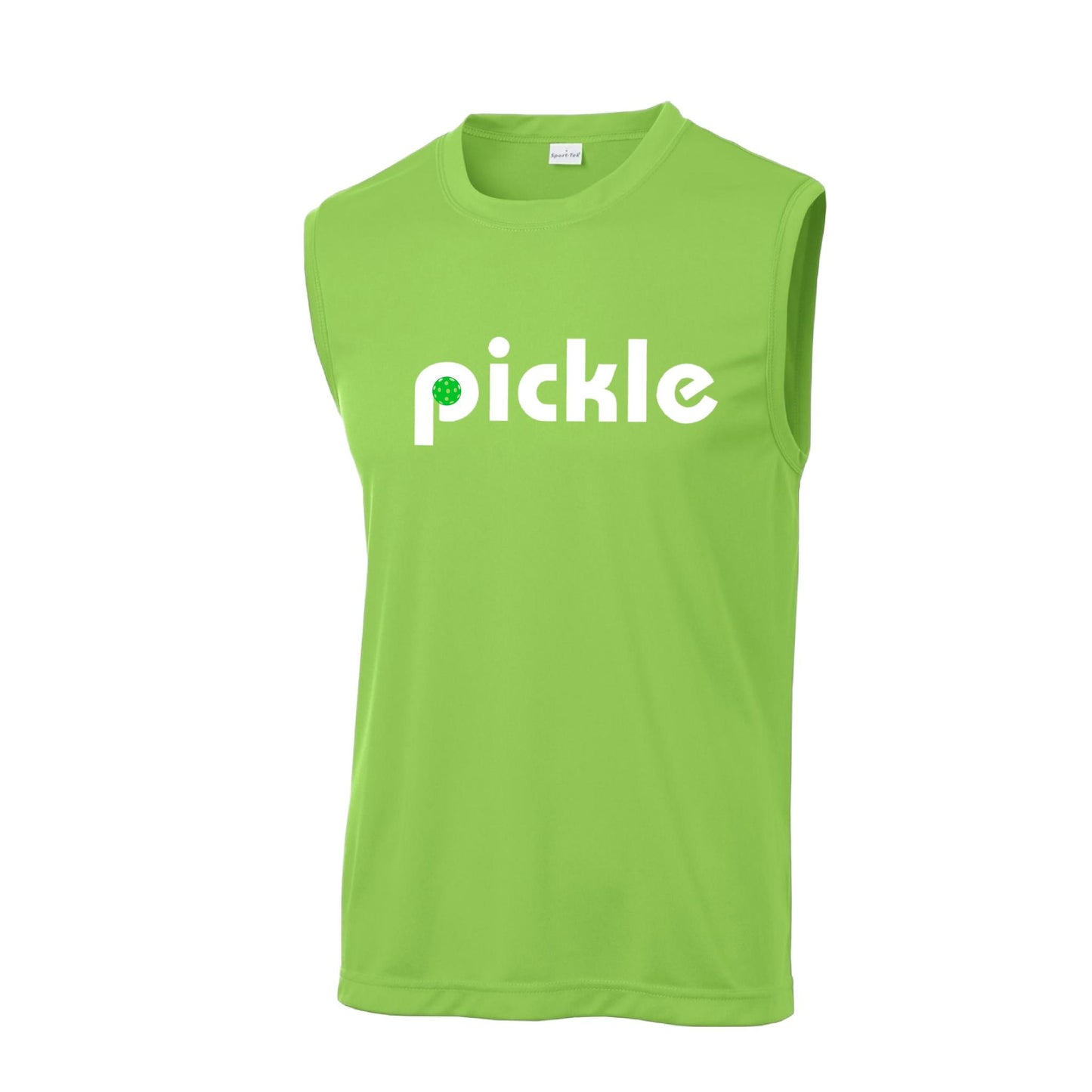 Pickle (Custom) | Men's Sleeveless Athletic Performance T-Shirt | 100% Polyester
