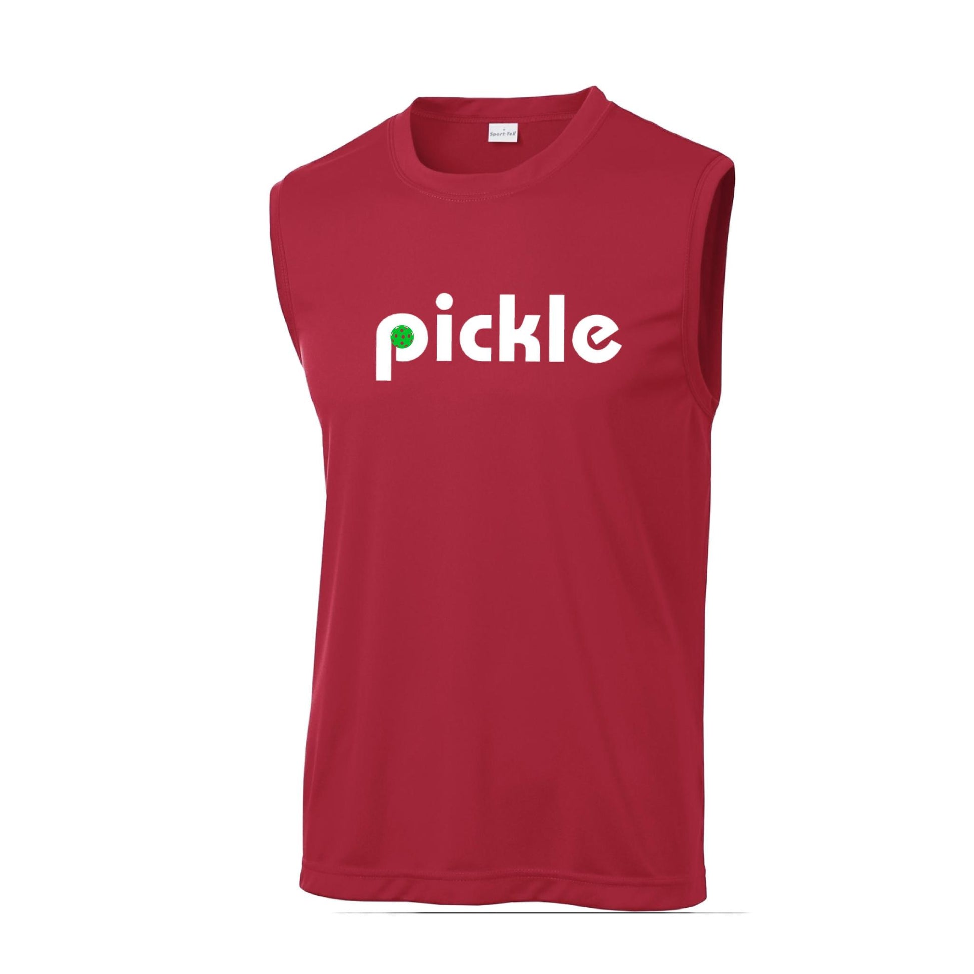 Pickle (Custom) | Men's Sleeveless Athletic Performance T-Shirt | 100% Polyester