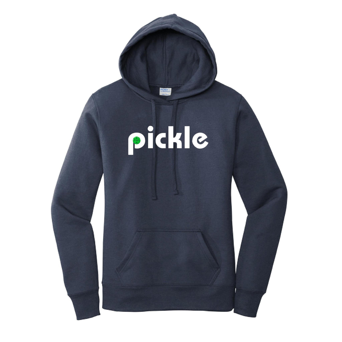 Pickle (Custom) | Women’s Fitted Hoodie Pickleball Sweatshirt | 50% Cotton 50% Poly Fleece