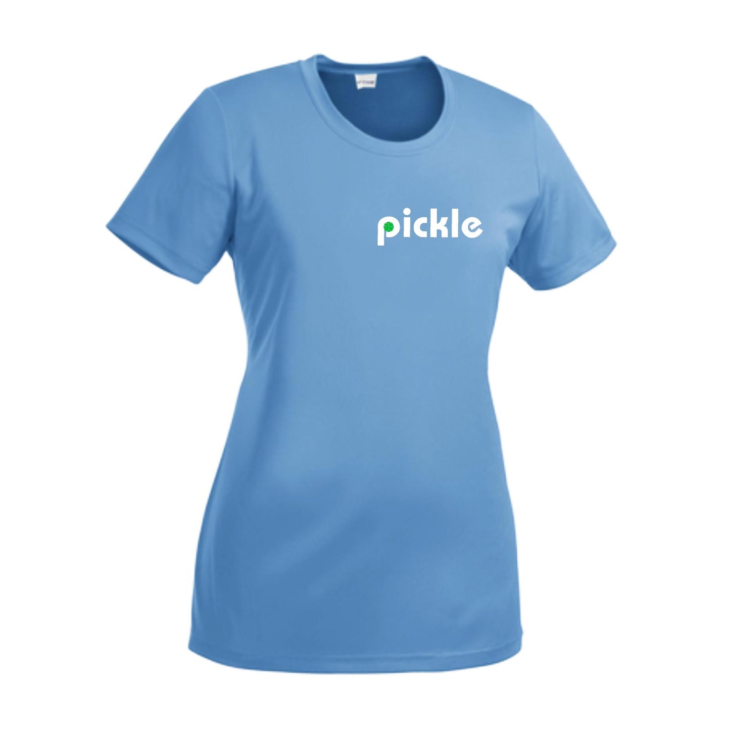 Pickle (Custom) | Women’s Short Sleeve Crewneck Athletic Performance T-Shirts | 100% Polyester