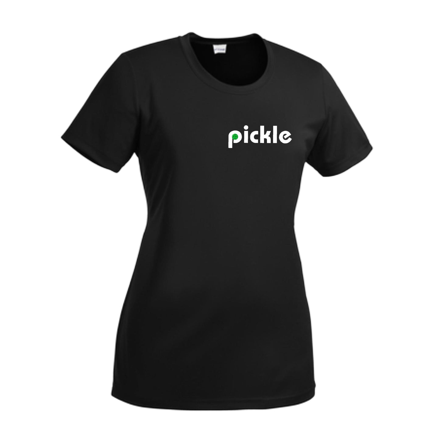 Pickle (Custom) | Women’s Short Sleeve Crewneck Athletic Performance T-Shirts | 100% Polyester
