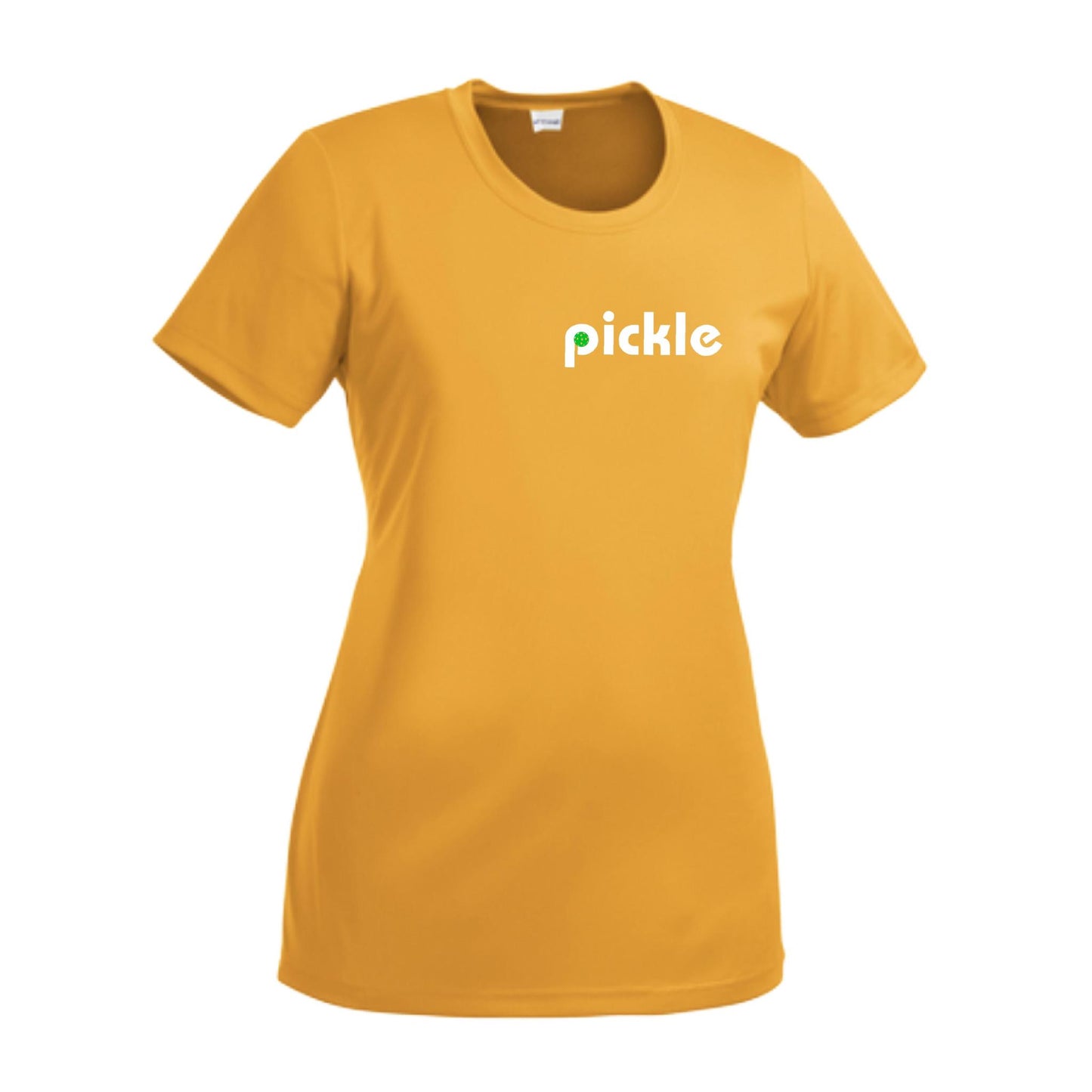 Pickle (Custom) | Women’s Short Sleeve Crewneck Athletic Performance T-Shirts | 100% Polyester
