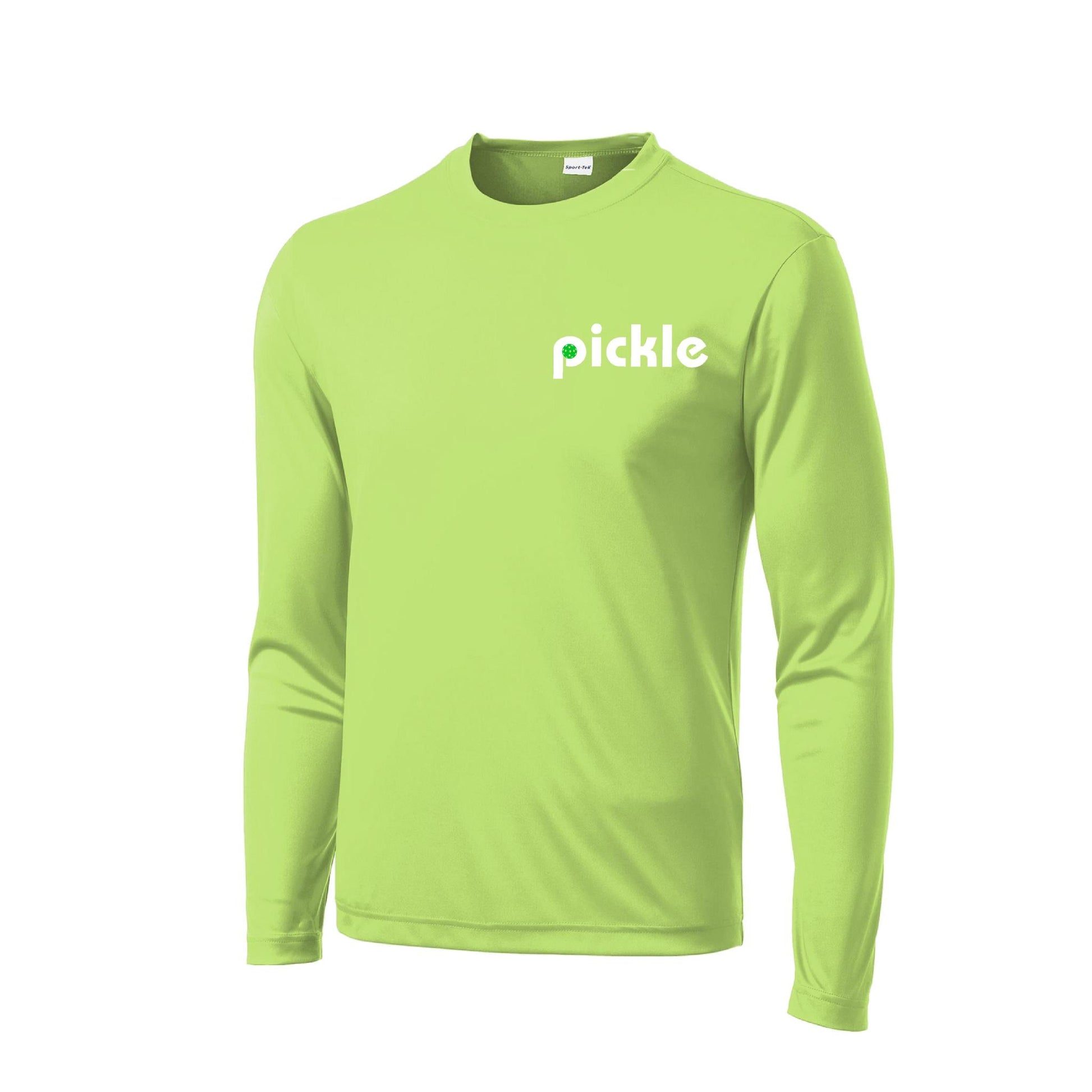 Pickle (Customizable) | Men's Long Sleeve Athletic Performance T-Shirt | 100% Polyester