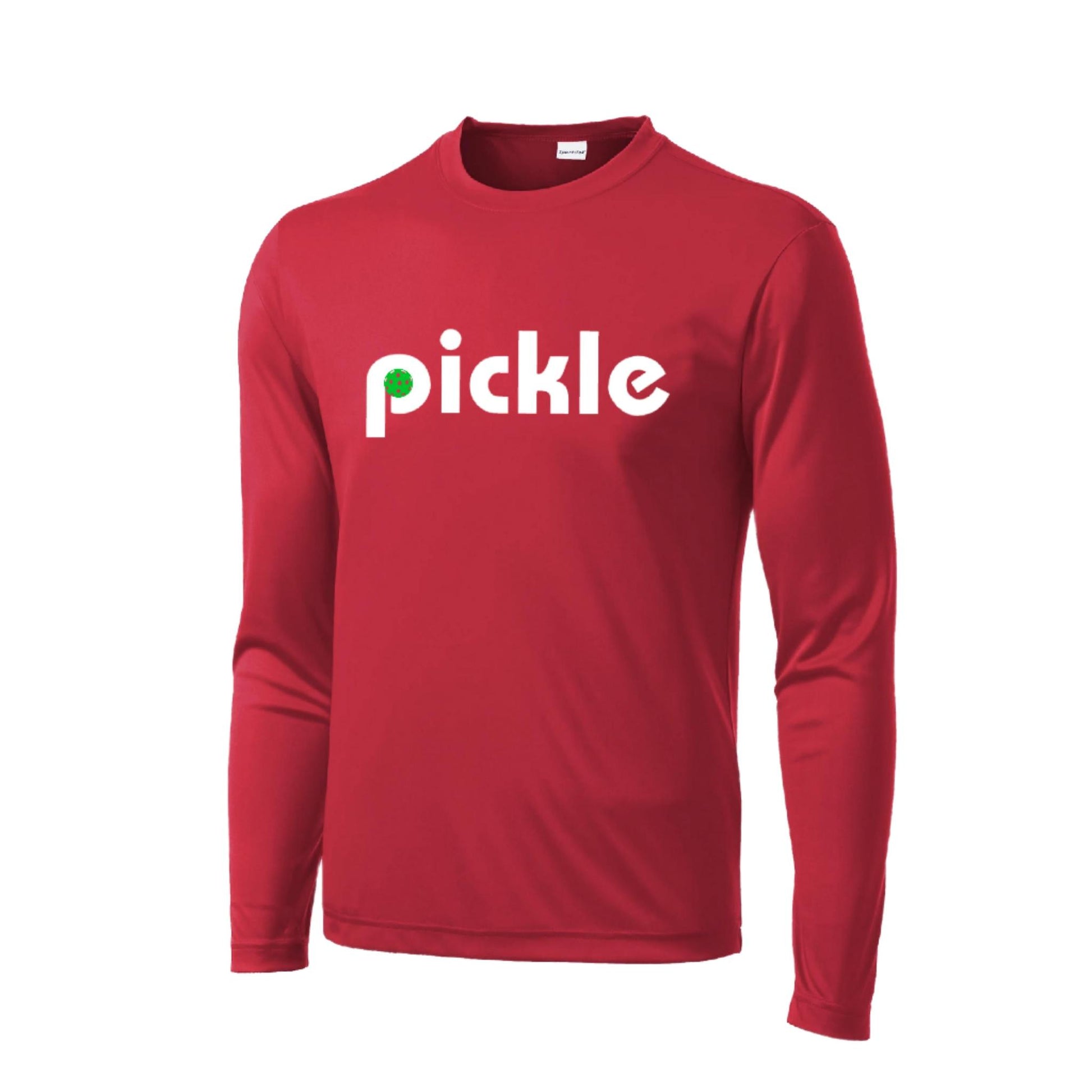 Pickle (Customizable) | Men's Long Sleeve Athletic Performance T-Shirt | 100% Polyester