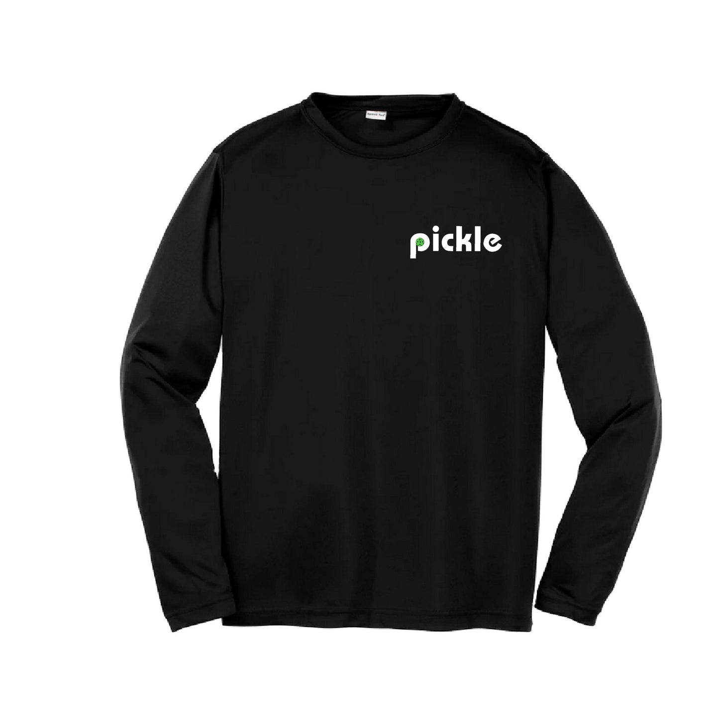 Pickle (Customizable) | Youth Long Sleeve Pickleball Performance T-Shirts | 100% Polyester