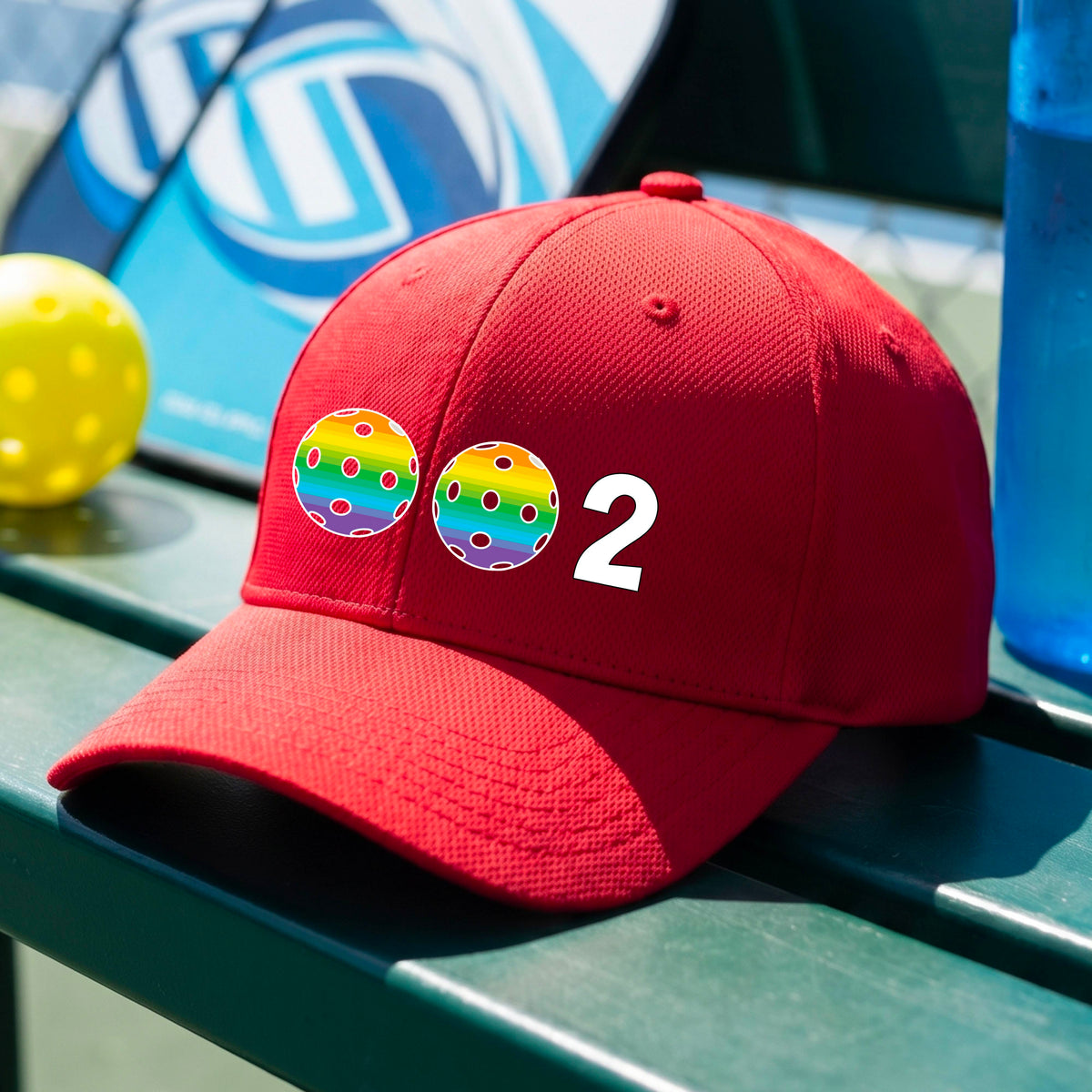 Pickleball Hat – Mid-Profile Cap for Pickleball Players Customizable Pickleball Colors