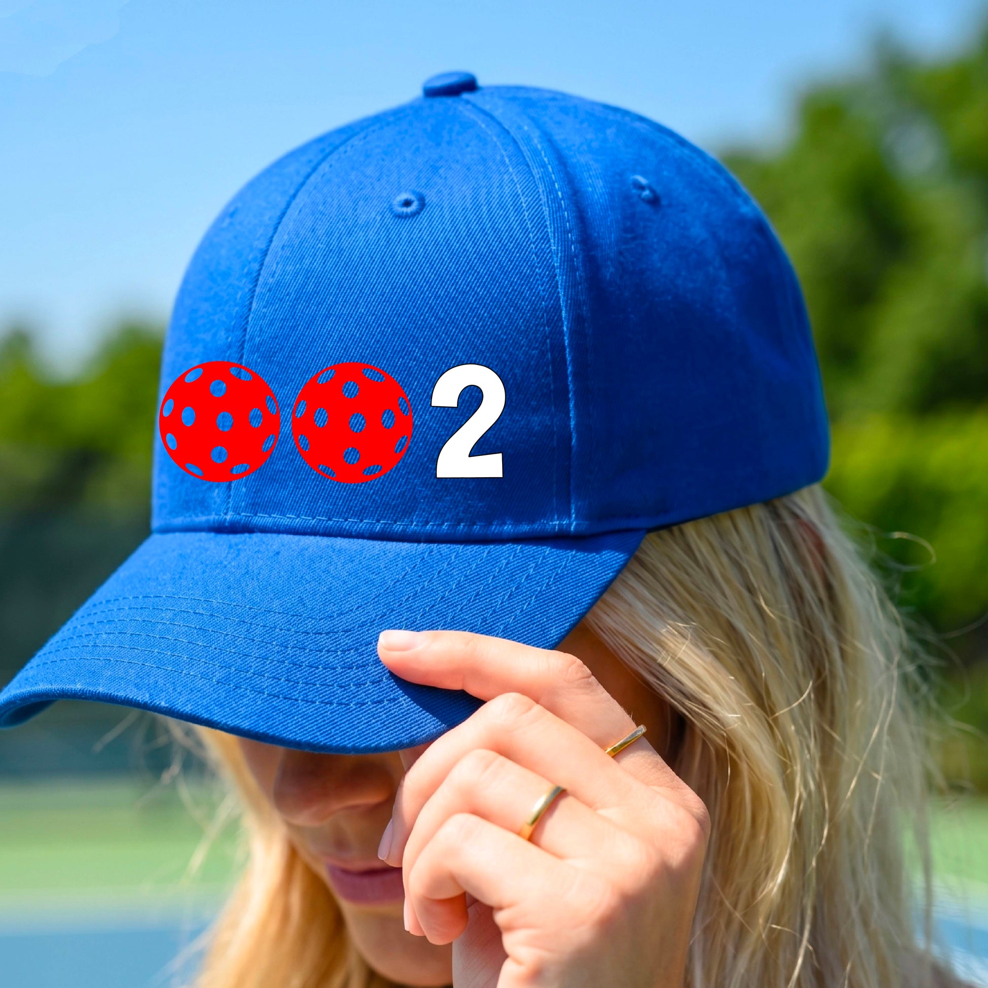 Pickleball Hat – Mid-Profile Cap for Pickleball Players Customizable Pickleball Colors