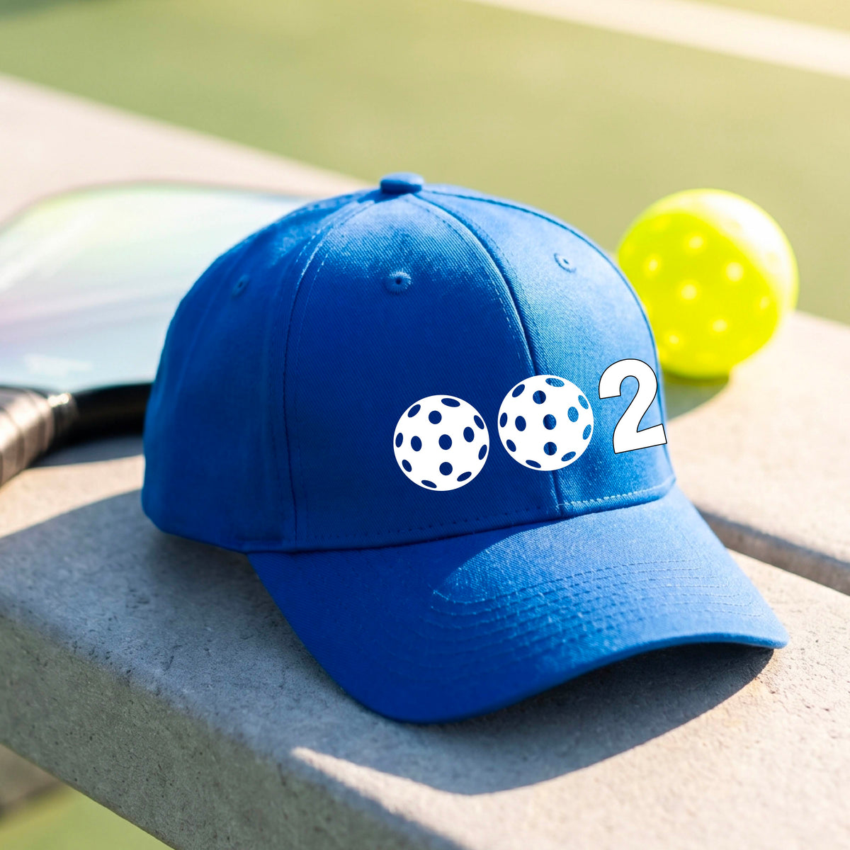 Pickleball Hat – Mid-Profile Cap for Pickleball Players Customizable Pickleball Colors