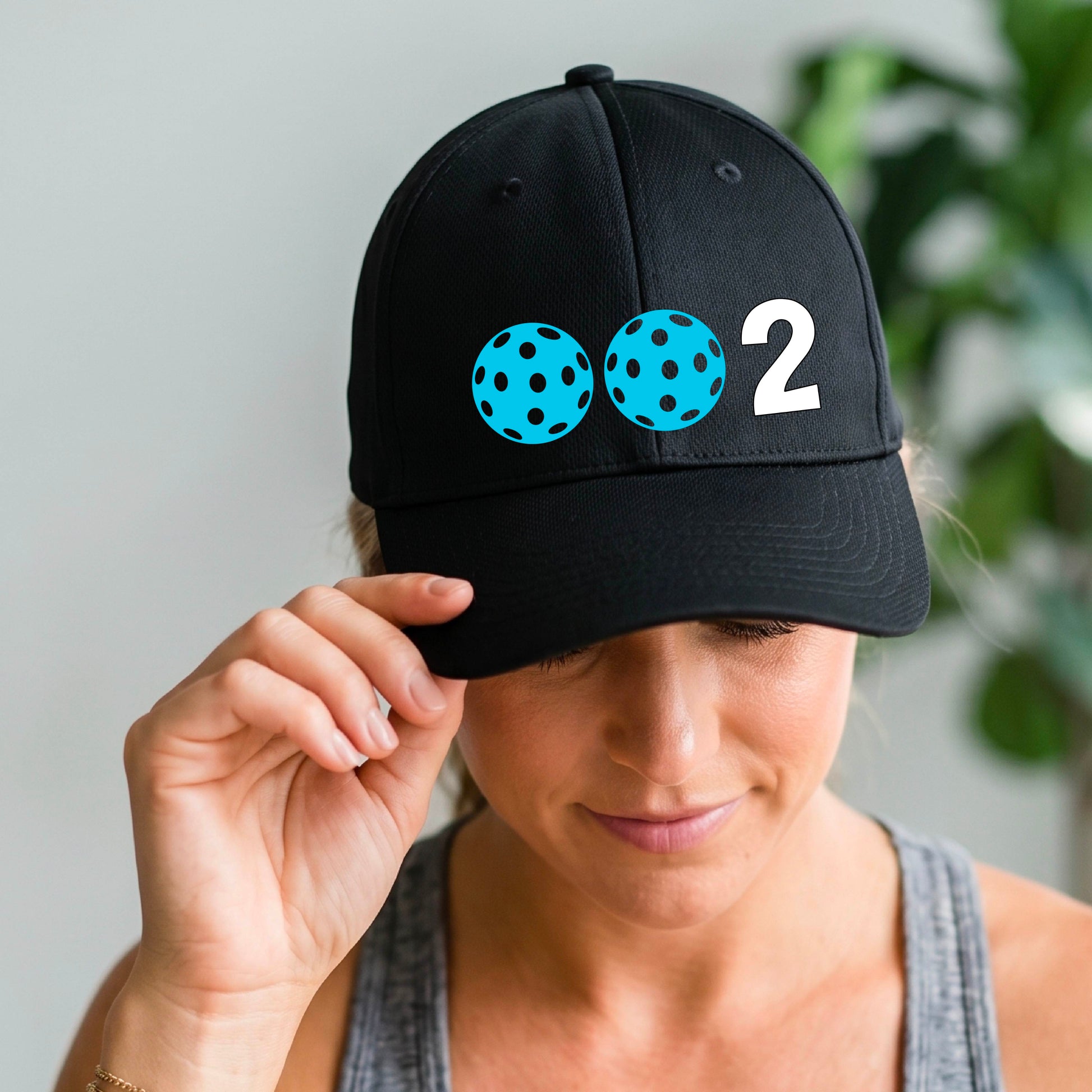 Pickleball Hat – Mid-Profile Cap for Pickleball Players Customizable Pickleball Colors