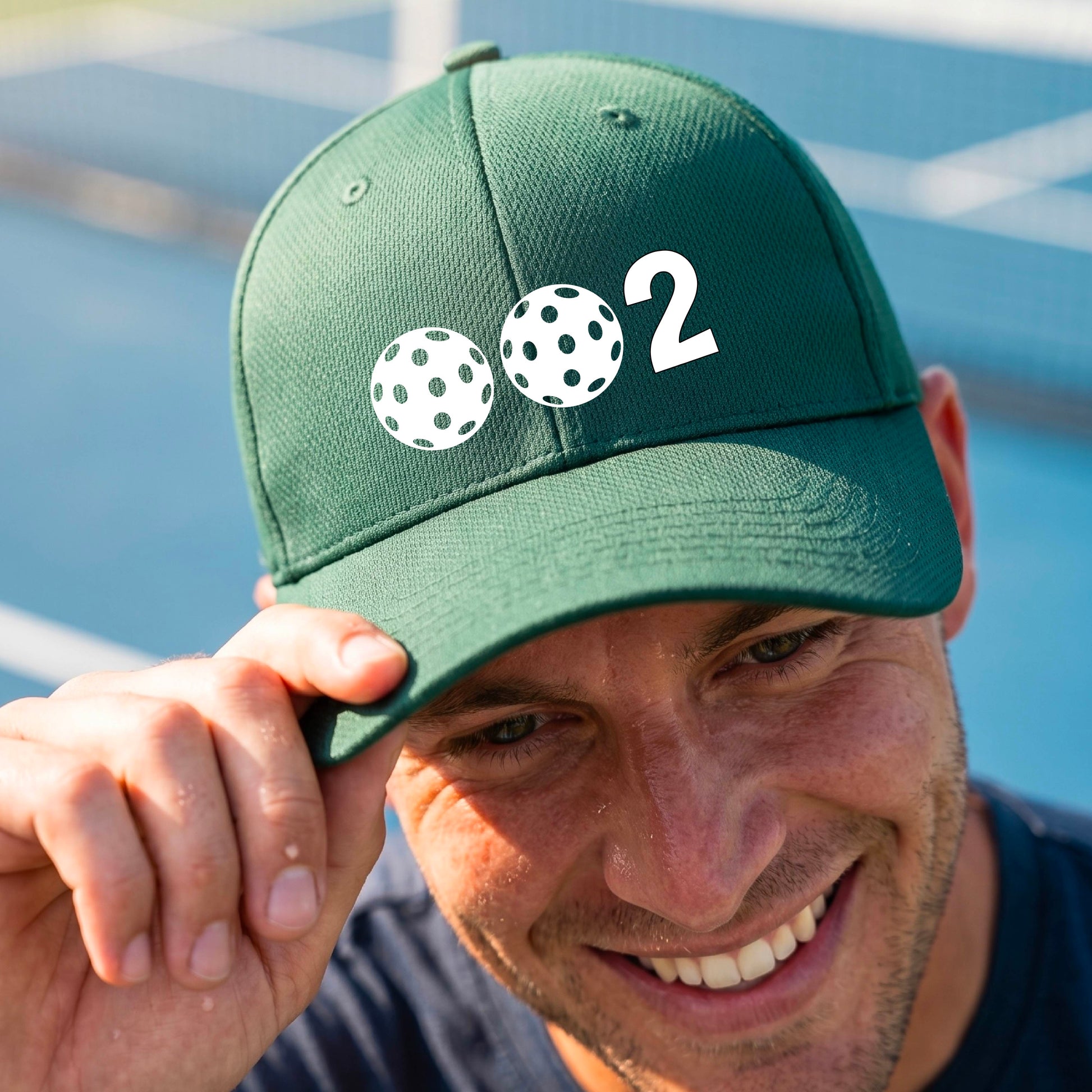 Pickleball Hat – Mid-Profile Cap for Pickleball Players Customizable Pickleball Colors