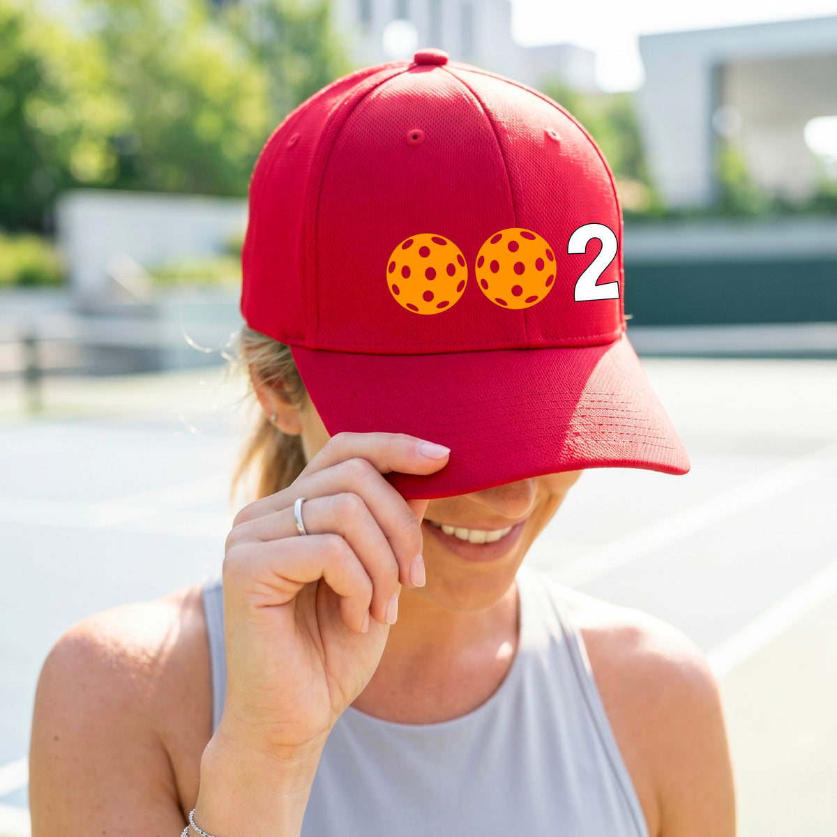 Pickleball Hat – Mid-Profile Cap for Pickleball Players Customizable Pickleball Colors