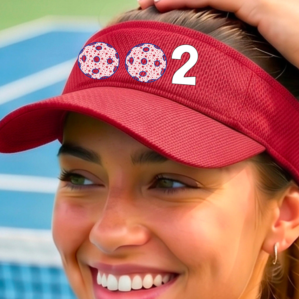 kleball Hat – Mid-Profile Cap for Pickleball Players Custom Pickleball Colors Moisture Wicking 100% Polyester