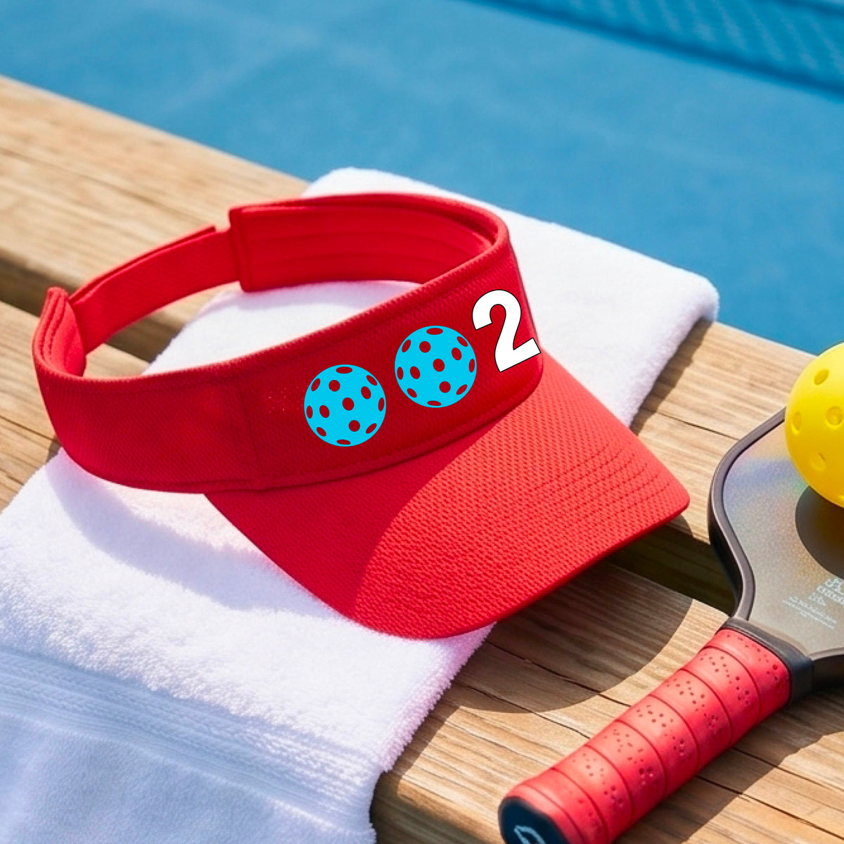 kleball Hat – Mid-Profile Cap for Pickleball Players Custom Pickleball Colors Moisture Wicking 100% Polyester