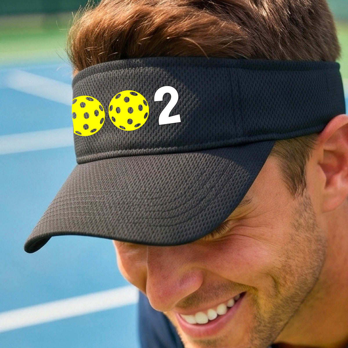 kleball Hat – Mid-Profile Cap for Pickleball Players Custom Pickleball Colors Moisture Wicking 100% Polyester