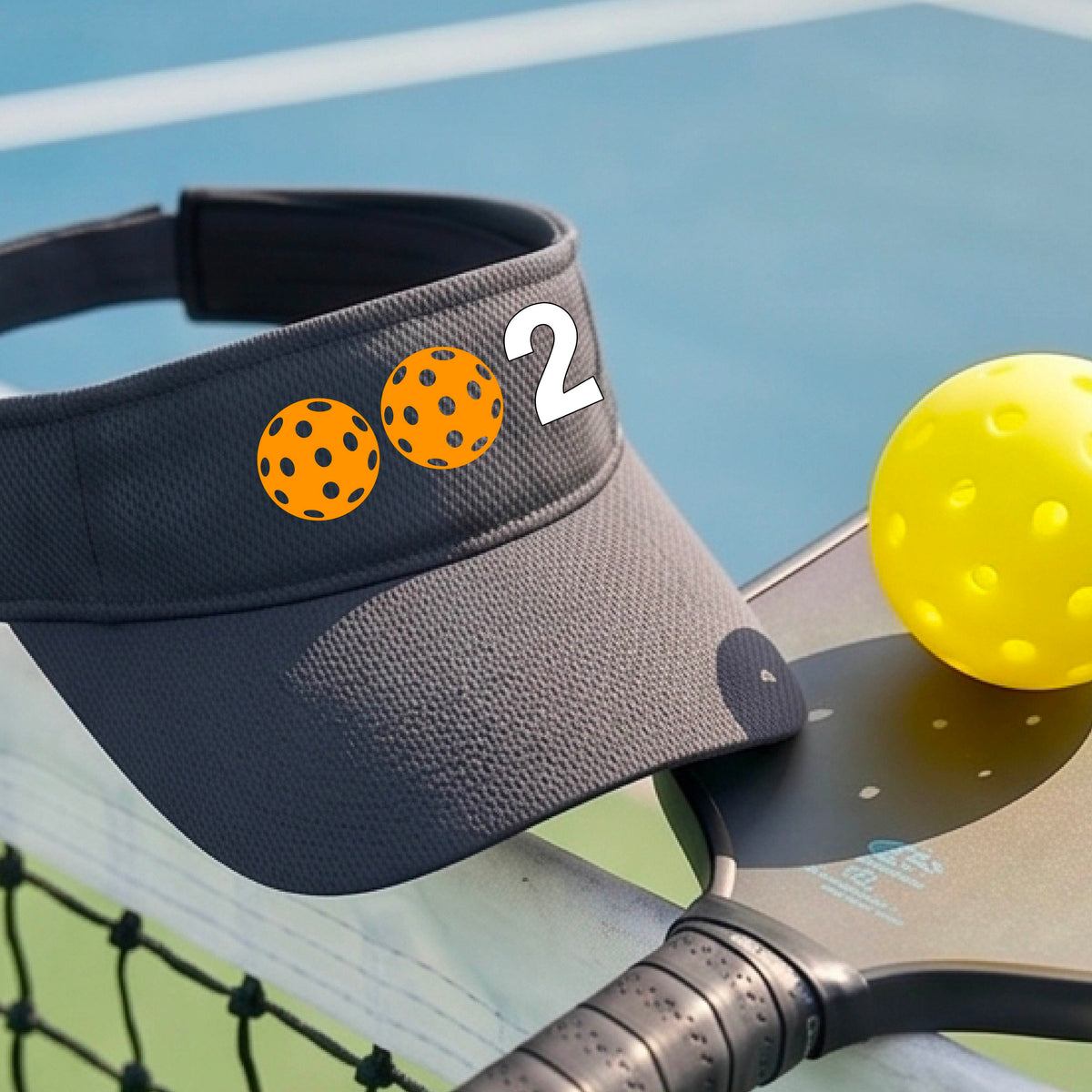 kleball Hat – Mid-Profile Cap for Pickleball Players Custom Pickleball Colors Moisture Wicking 100% Polyester
