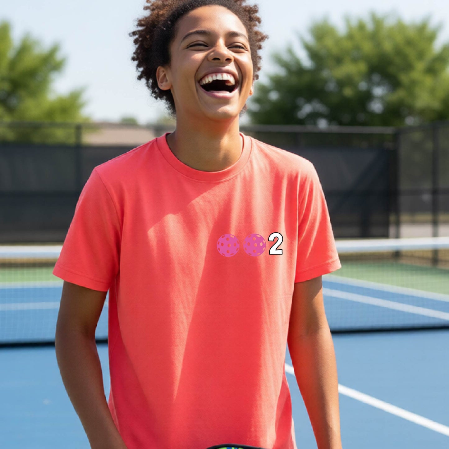 Youth Pickleball Shirt – Kids Athletic Pickleball Apparel 10 Custom Pickleball Colors-Short-Sleeve