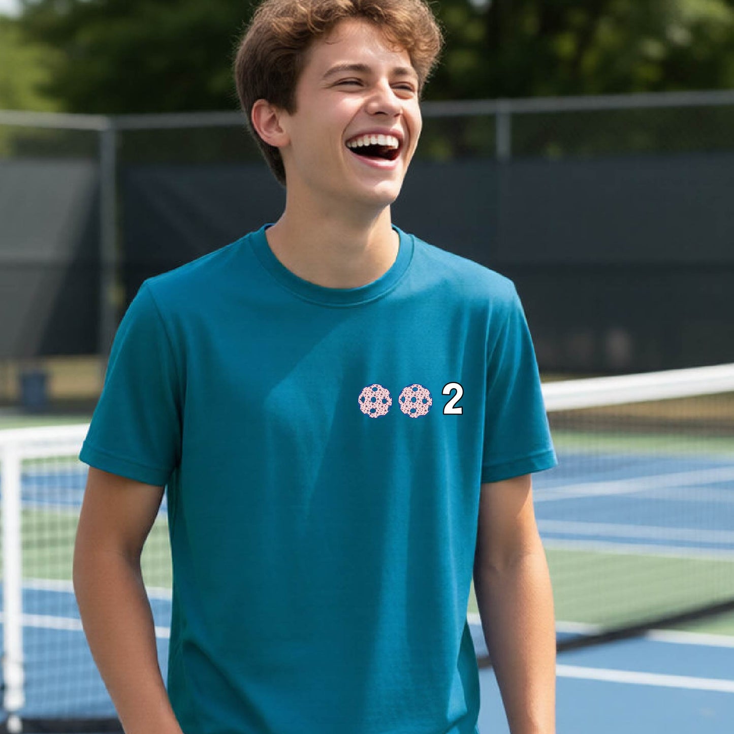 Youth Pickleball Shirt – Kids Athletic Pickleball Apparel 10 Custom Pickleball Colors-Short-Sleeve