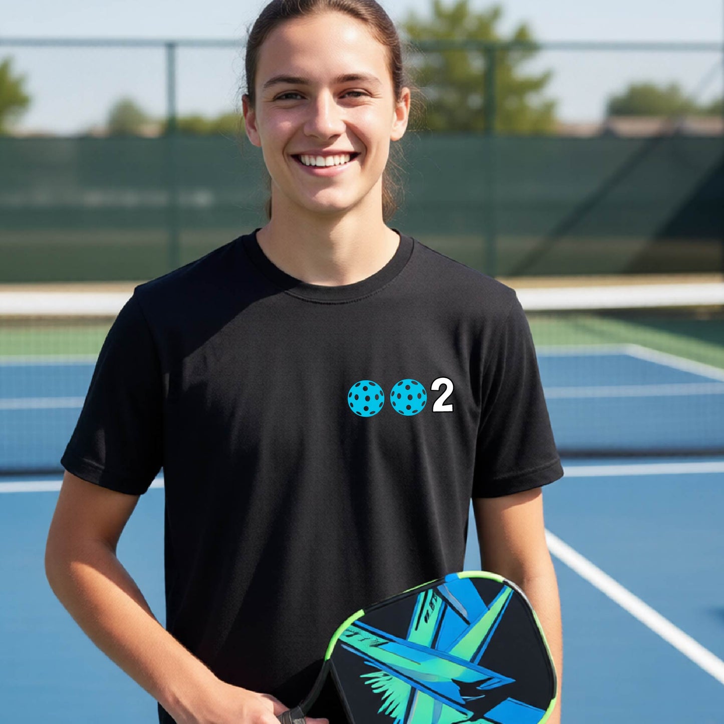 Youth Pickleball Shirt – Kids Athletic Pickleball Apparel 10 Custom Pickleball Colors-Short-Sleeve