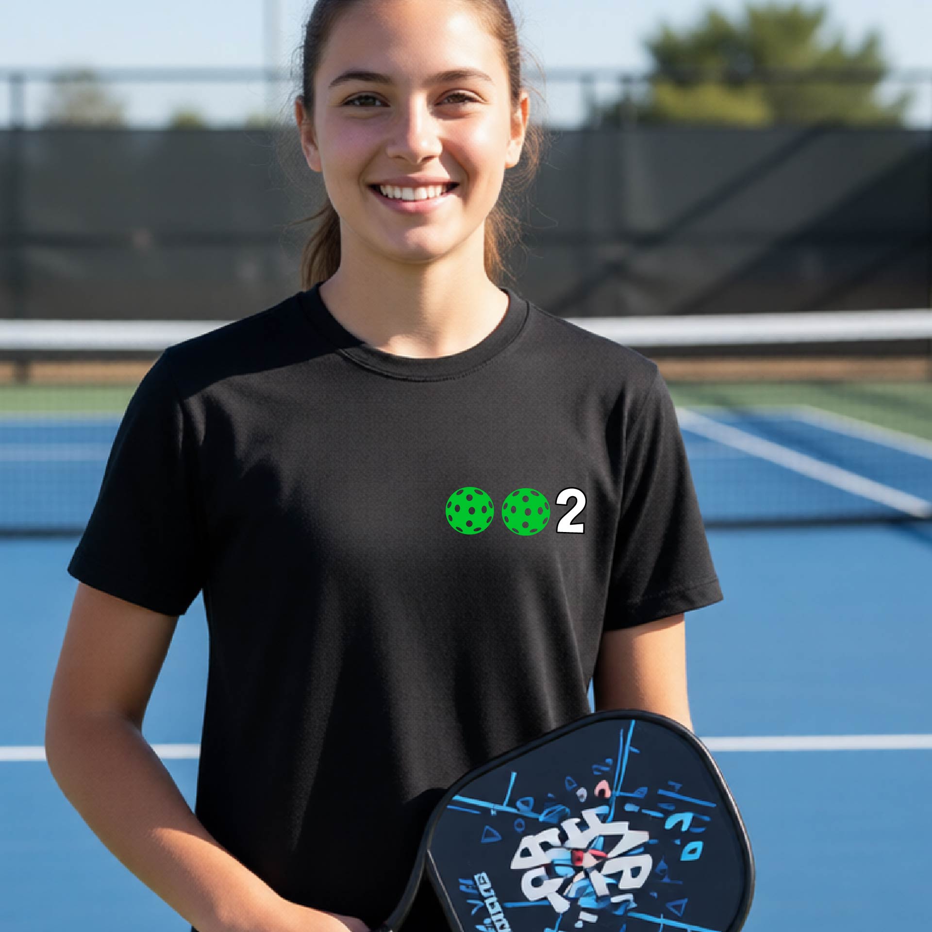 Youth Pickleball Shirt – Kids Athletic Pickleball Apparel 10 Custom Pickleball Colors-Short-Sleeve