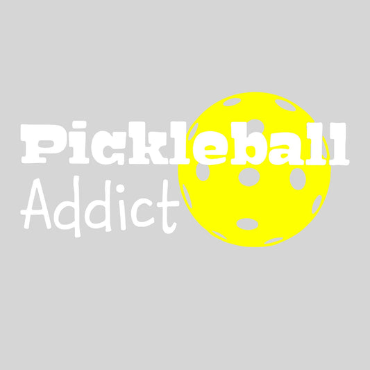 Pickleball Addict | Pickleball Car Decal And Pickleball Sticker