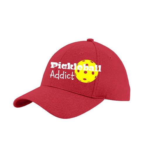 Pickleball Addict | Pickleball Hat | Moisture-Wicking 100% Polyester