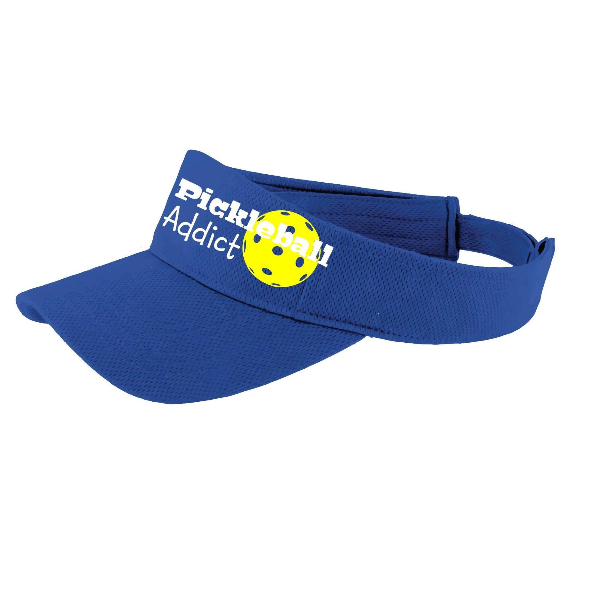 Pickleball Addict | Pickleball Visors | Moisture Wicking 100% Polyester