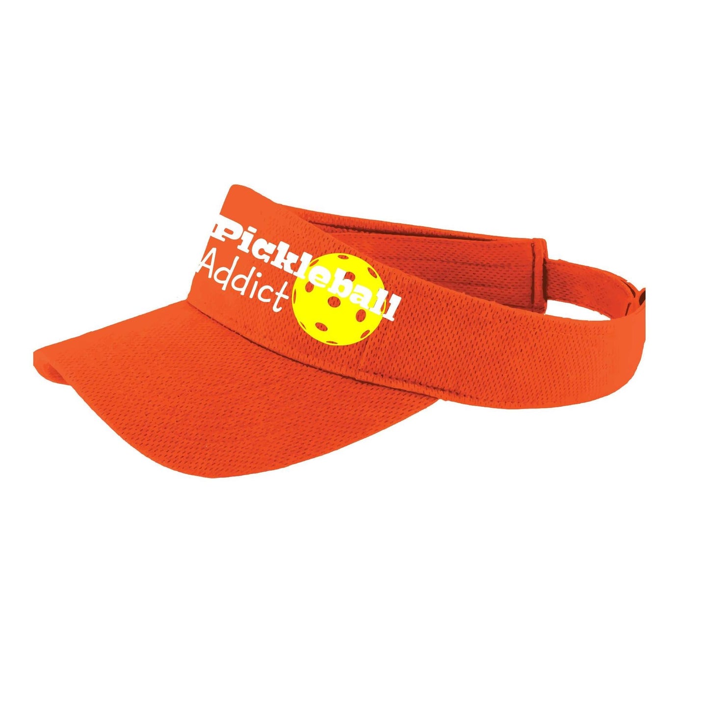 Pickleball Addict | Pickleball Visors | Moisture Wicking 100% Polyester