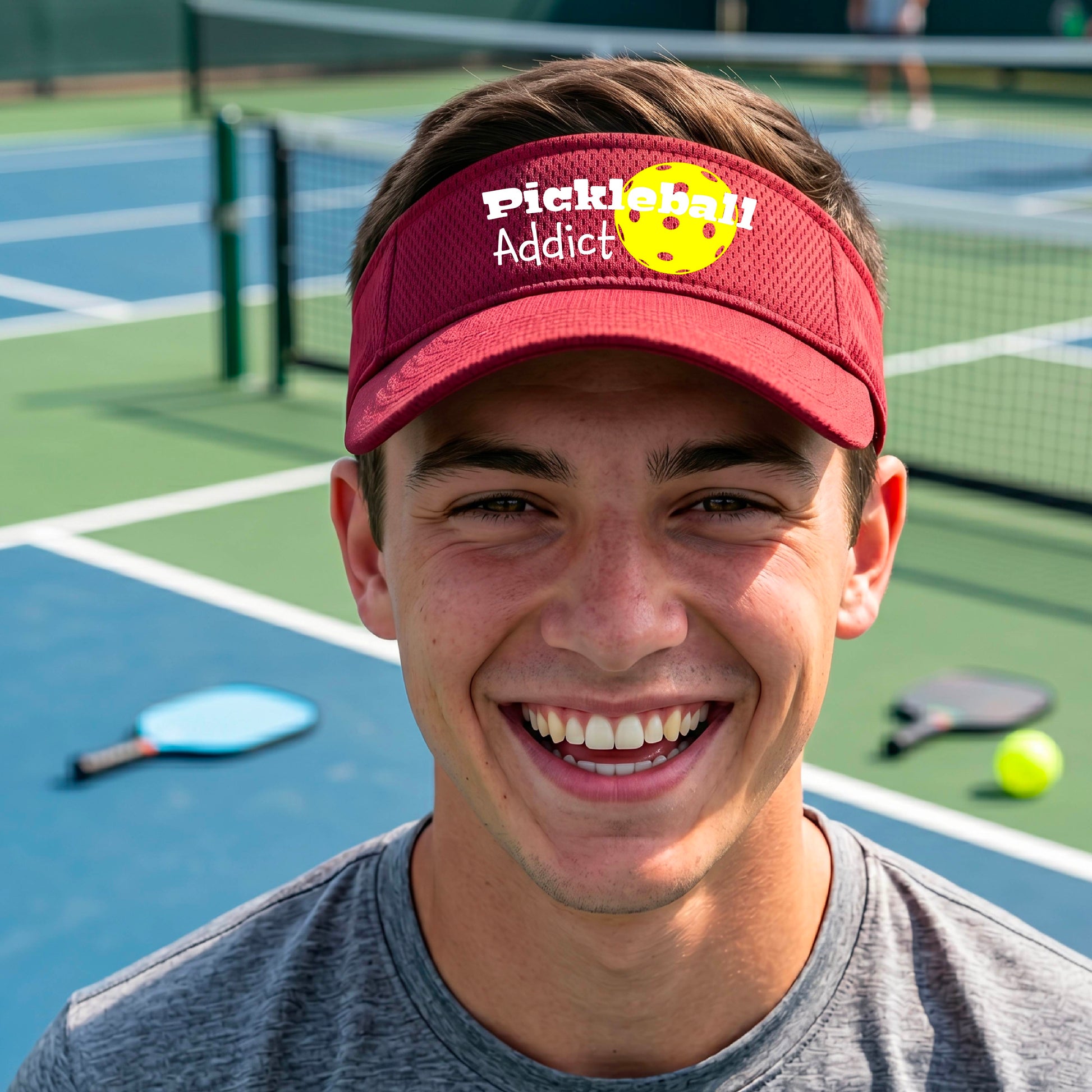 Pickleball Performance Visor – Lightweight Athletic Sun Visor for the Court