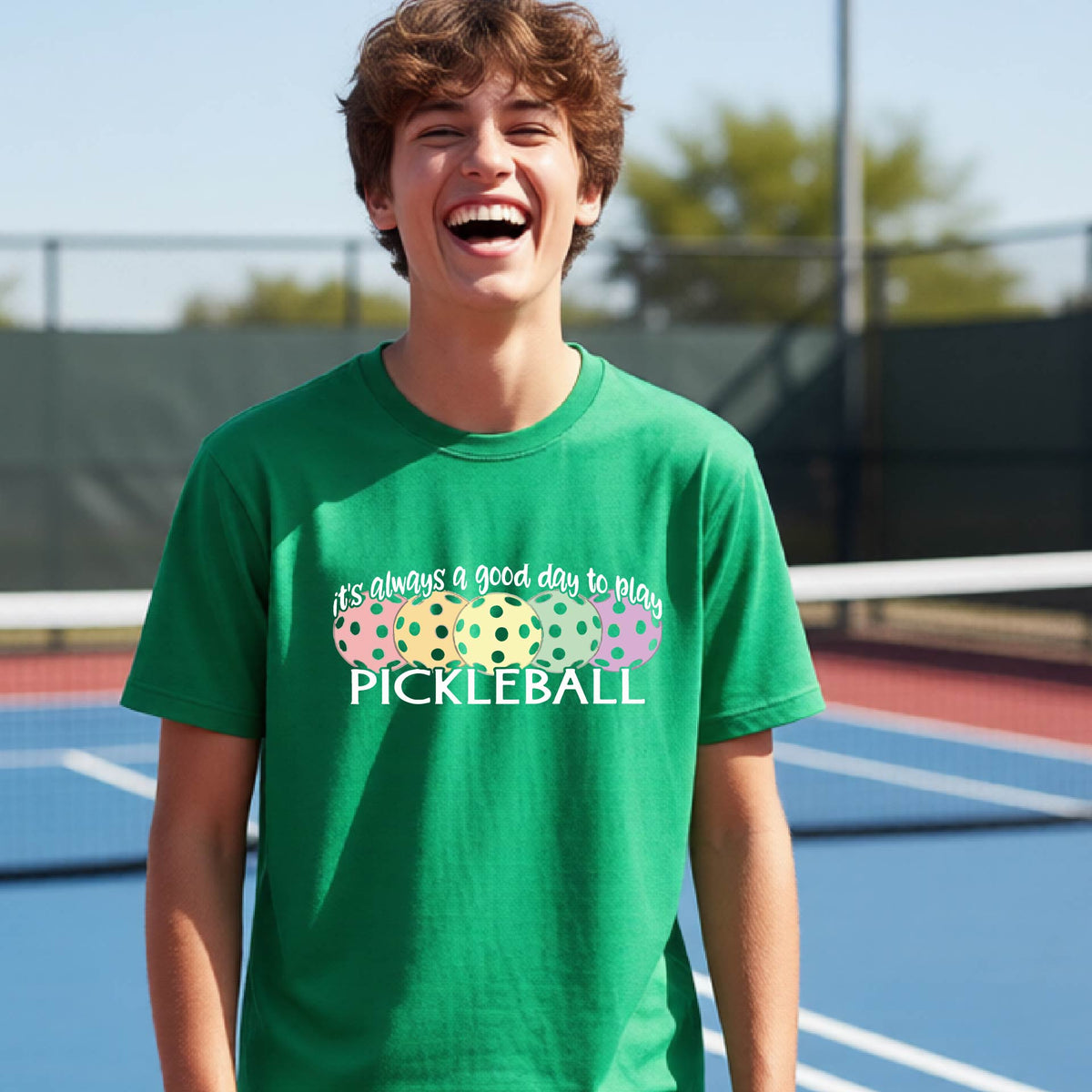Youth Pickleball Shirt – Fun Gift for Kids Who Love Pickleball Short-Sleeve