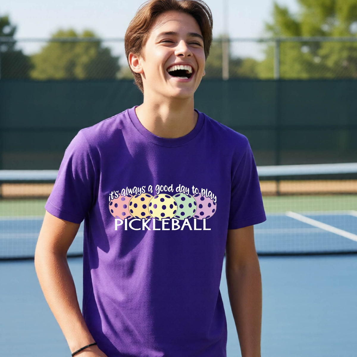 Youth Pickleball Shirt – Fun Gift for Kids Who Love Pickleball Short-Sleeve