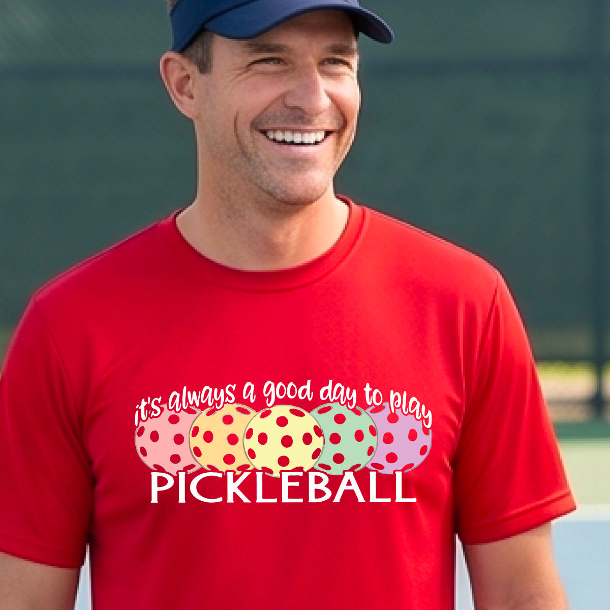 Men’s Pickleball Performance Shirt – Court & Casual Athletic Wear Short-Sleeve