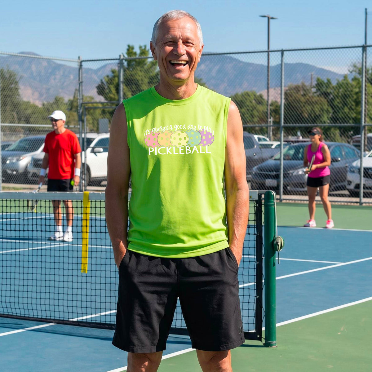 Men’s Pickleball Performance Shirt – Athletic Pickleball Apparel