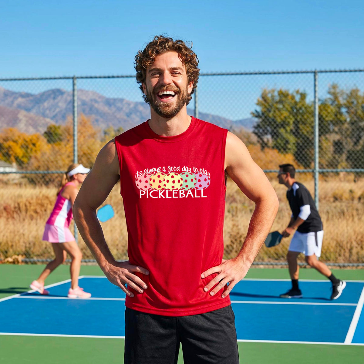 Men’s Pickleball Performance Shirt – Athletic Pickleball Apparel