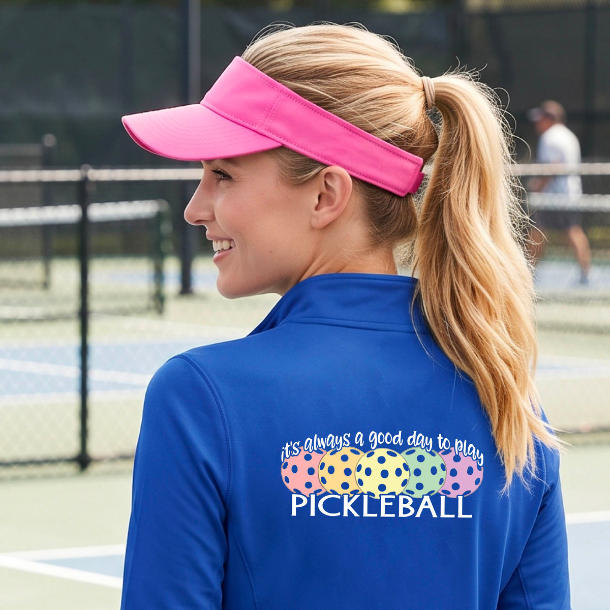 Women’s Pickleball Quarter-Zip Shirt – Athletic Performance Top
