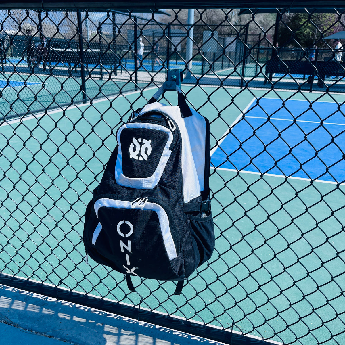 Pickleball Bag Hangers | Personalized Colorful Fence Clip | Fun Fence Caddy Hook