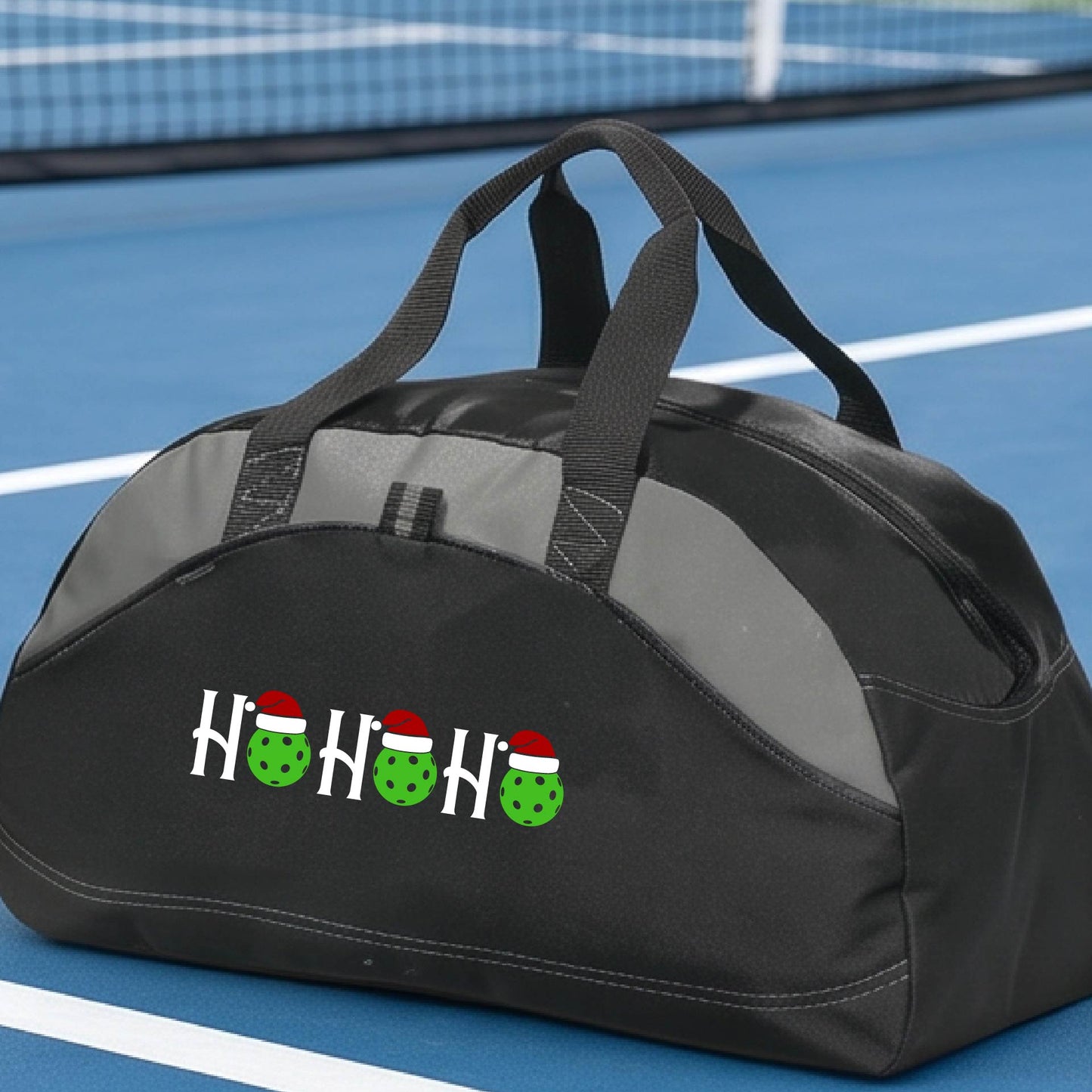 Holiday Pickleball Duffel Bag – Christmas Pickleball Sports Bag & Player Gift
