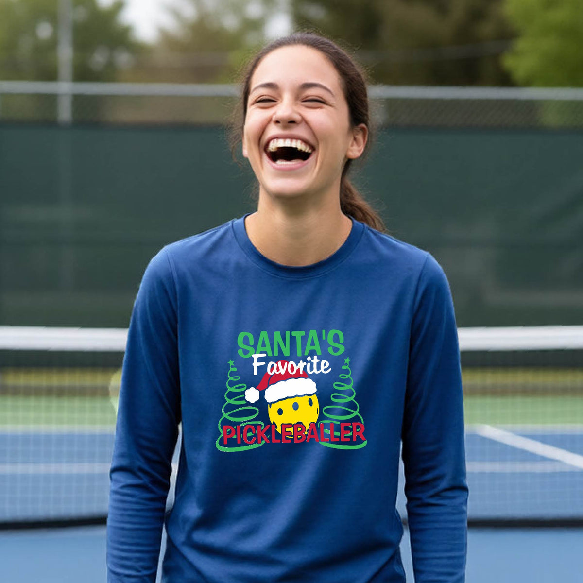 Youth Pickleball Christmas Shirt Kids Holiday Sports Tee Festive Pickleball Gift for Boys & Girls