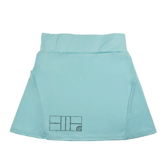 Pickleball Court (Black) | Women's Flirty Pickleball Skort