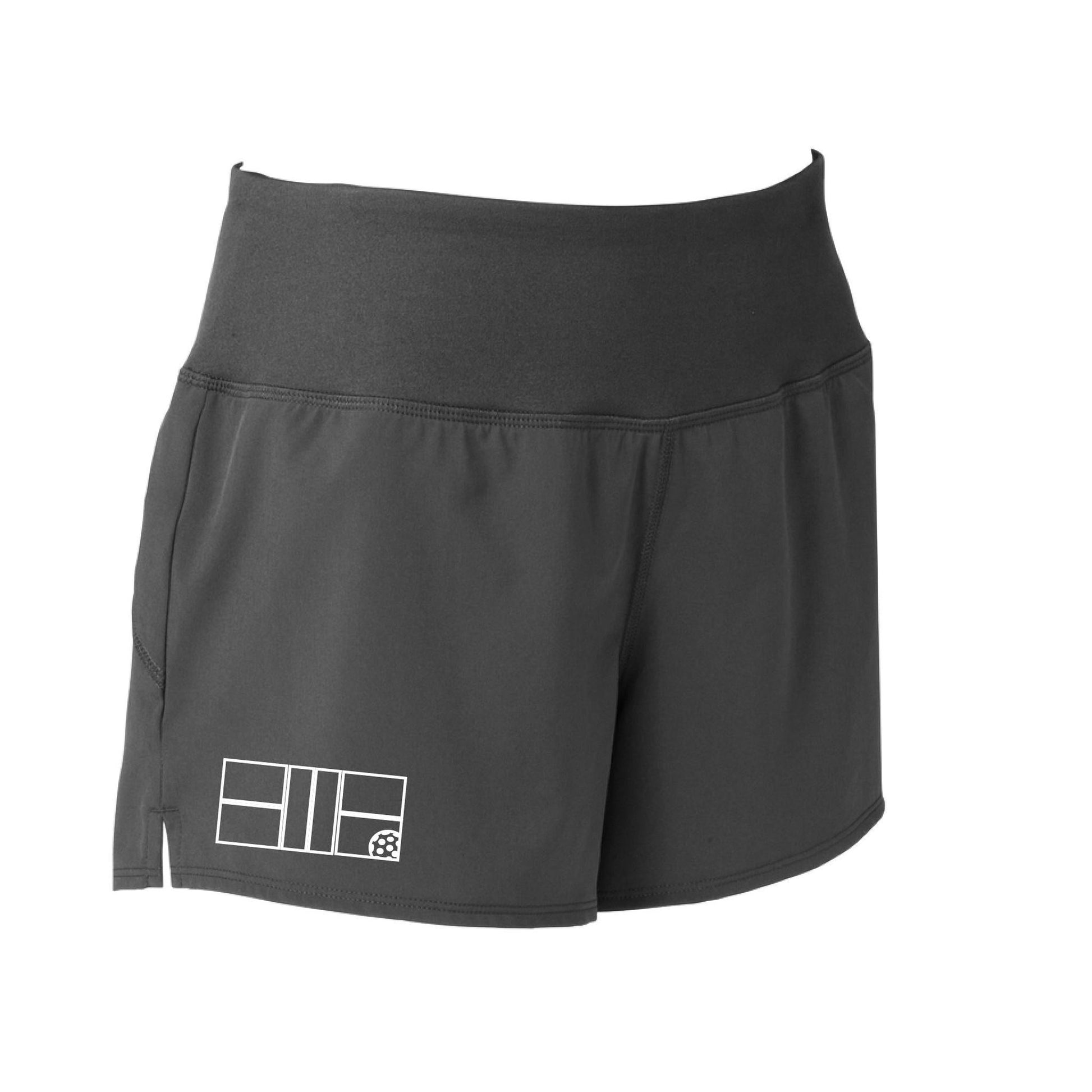 Pickleball Court (White) | Women's Pickleball Shorts