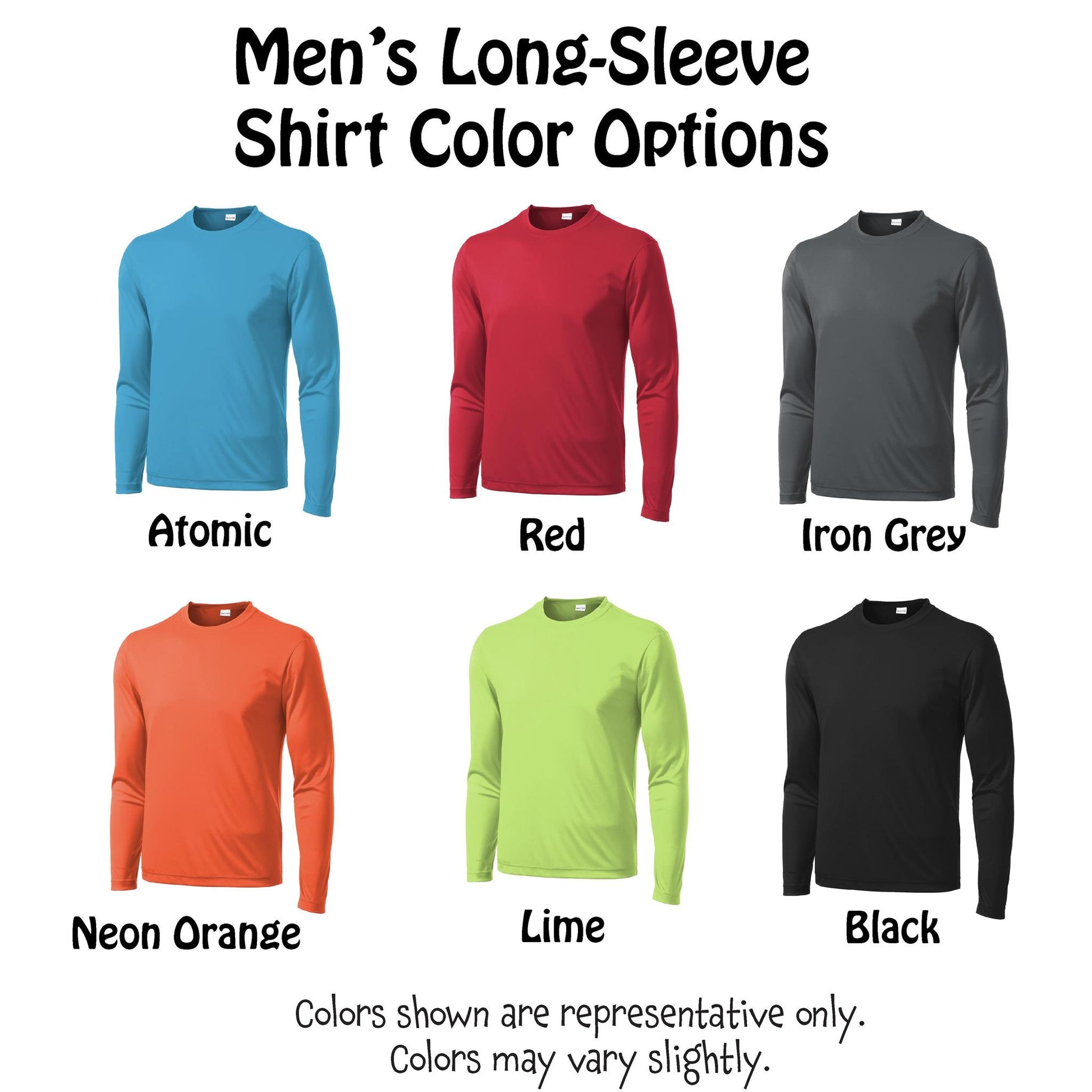 Pickleball Flag (Custom) | Men's Long Sleeve Athletic Performance T-Shirt | 100% Polyester