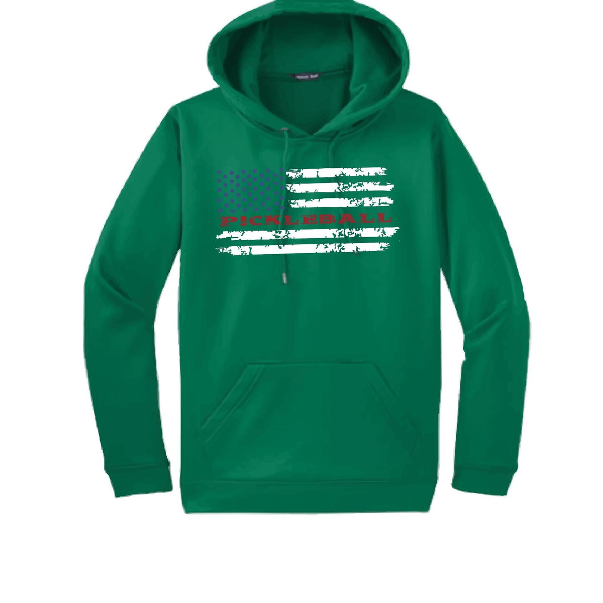 Pickleball Flag (Custom) | Unisex Hoodie Athletic Sweatshirt | 50% Cotton/50% Polyester