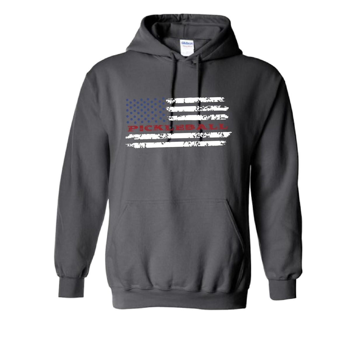 Pickleball Flag (Custom) | Unisex Hoodie Athletic Sweatshirt | 50% Cotton/50% Polyester