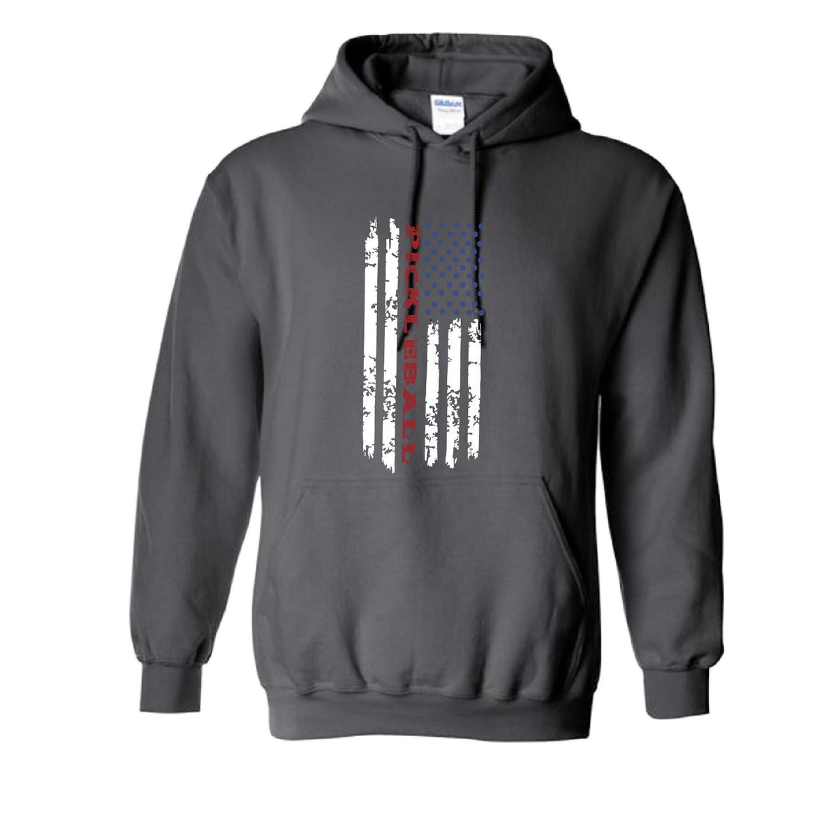 Pickleball Flag (Custom) | Unisex Hoodie Athletic Sweatshirt | 50% Cotton/50% Polyester