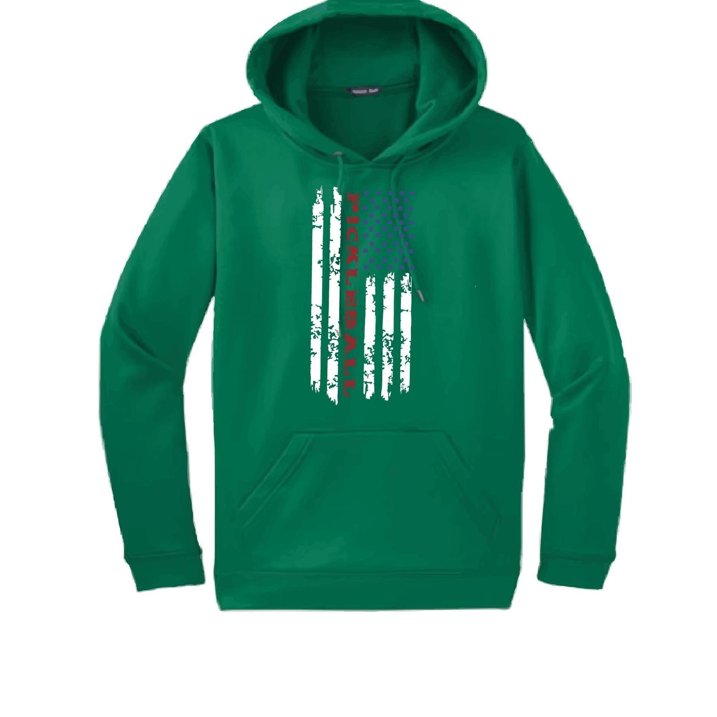Pickleball Flag (Custom) | Unisex Hoodie Athletic Sweatshirt | 50% Cotton/50% Polyester
