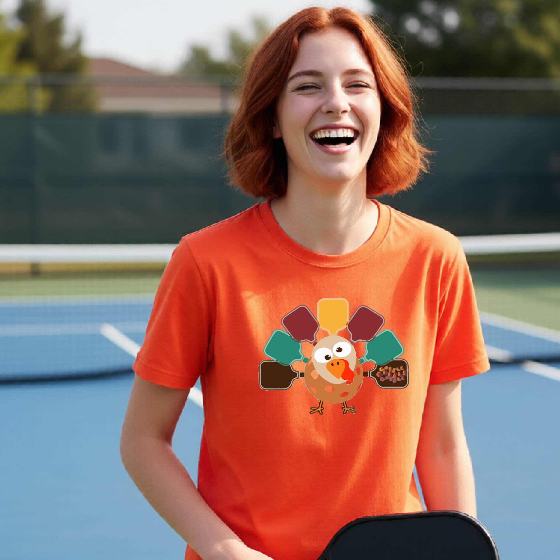Youth Pickleball Thanksgiving Holiday Shirt Kids Pickleball Apparel Shirt Short-Sleeve