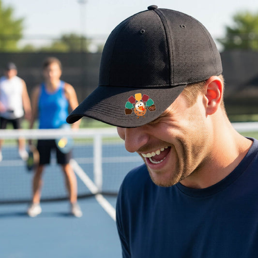 Thanksgiving Fall Thanksgiving Pickleball Visors Performance Headwear Premium Moisture-Wicking Headwear
